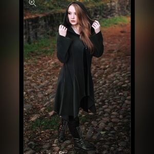 Dark Cottage Conjurer's Coat XXL Olive Green